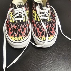 Flames design Vans